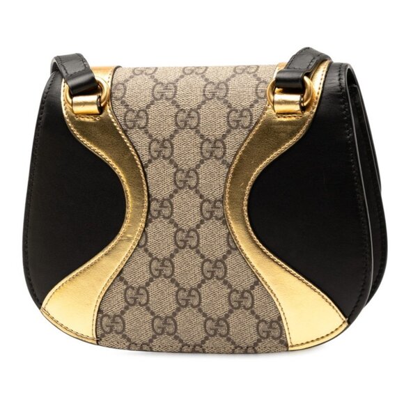 GUCCI Black Leather Shoulder Bag - Picture 2 of 7